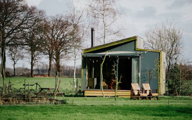 Kleine Spar - Huisje met hottub in Drenthe