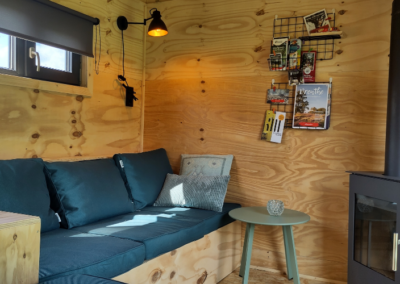 Living in tiny house met hottub in Drenthe