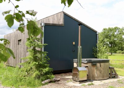 Hottub bij natuurhuisje in drenthe