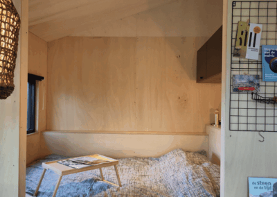 Bedstee in tiny house met hottub in Drenthe