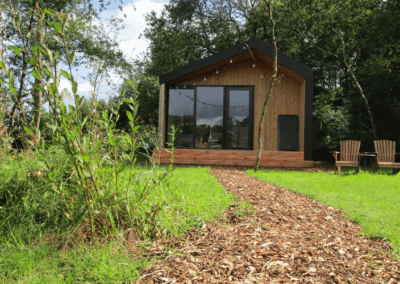 tiny house met hottub in Drenthe
