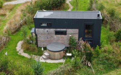 Lastminute weg? Boek een tiny house met hottub in Drenthe