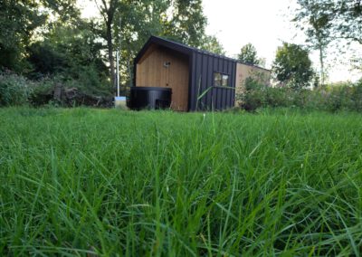 Tiny house met hottub in Drenthe