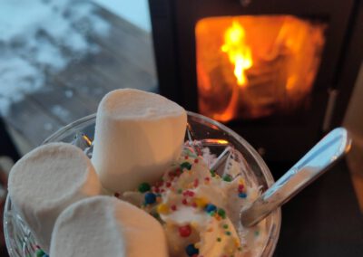 Warme choco in tiny house met hottub in Drenthe