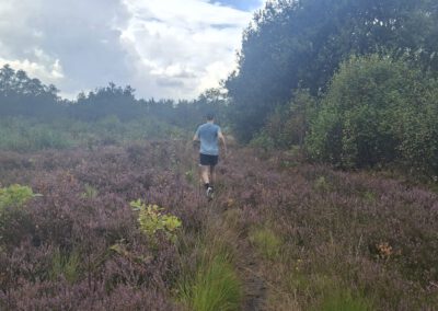 Hardlopen in de Drentse natuur